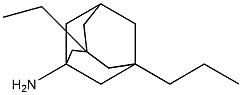 Tricyclo[3.3.1.13,7]decan-1-amine, 3-ethyl-5-propyl- (9CI) 结构式