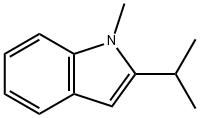 1H-Indole,1-methyl-2-(1-methylethyl)-(9CI) 结构式