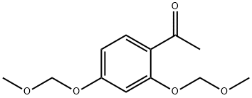 Ethanone, 1-[2,4-bis(methoxymethoxy)phenyl]- 结构式