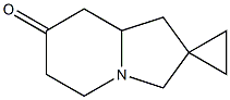 Spiro[cyclopropane-1,2(3H)-indolizin]-7(1H)-one, tetrahydro- (9CI) 结构式