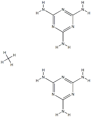 dihydrogen molybdate, compound with 1,3,5-triazine-2,4,6-triamine (1:1) 结构式