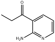 1-(2-氨基吡啶-3-基)丙-1-酮 结构式
