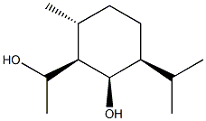 Cyclohexanemethanol, 2-hydroxy--alpha-,6-dimethyl-3-(1-methylethyl)-, (-alpha-R,1R,2S,3S,6R)- (9CI) 结构式