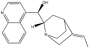 (8S,9R)-3-Dehydro-11-hydrocinchonan-9-ol 结构式