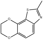 [1,4]Dioxino[2,3-g]benzothiazole,7,8-dihydro-2-methyl-(9CI) 结构式