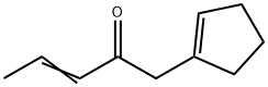 3-Penten-2-one,1-(1-cyclopenten-1-yl)-(9CI) 结构式