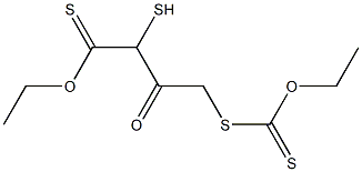 CARBONODITHIOIC ACID,S,S'-(2-OXO-1,3-PROPANEDIYL) O,O'-DIETHYL ESTER 结构式