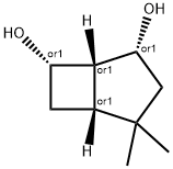 Bicyclo[3.2.0]heptane-2,7-diol, 4,4-dimethyl-, (1R,2R,5R,7S)-rel- (9CI) 结构式