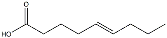 5-Nonenoic acid 结构式