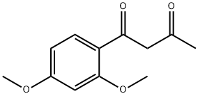 1-(2,4-dimethoxyphenyl)butane-1,3-dione 结构式