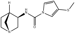 1H-Pyrrole-1-carboxamide,N-(1R,3R,4S)-1-azabicyclo[2.2.1]hept-3-yl-3- 结构式