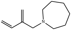 1H-Azepine,hexahydro-1-(2-methylene-3-butenyl)-(9CI) 结构式