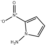 1H-Pyrrol-1-amine,2-nitro-(9CI) 结构式