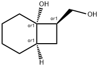 Bicyclo[4.2.0]octane-7-methanol, 6-hydroxy-, (1R,6S,7R)-rel- (9CI) 结构式