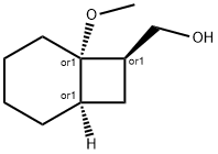 Bicyclo[4.2.0]octane-7-methanol, 6-methoxy-, (1R,6S,7R)-rel- (9CI) 结构式