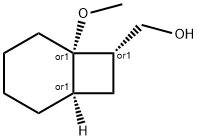 Bicyclo[4.2.0]octane-7-methanol, 6-methoxy-, (1R,6S,7S)-rel- (9CI) 结构式