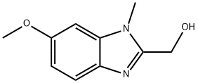 1H-Benzimidazole-2-methanol,6-methoxy-1-methyl-(9CI) 结构式