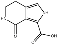 2H-Pyrrolo[3,4-c]pyridine-3-carboxylicacid,4,5,6,7-tetrahydro-4-oxo-(7CI,8CI) 结构式