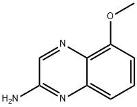 2-Quinoxalinamine,5-methoxy-(9CI) 结构式