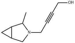 2-Butyn-1-ol,4-(2-methyl-3-azabicyclo[3.1.0]hex-3-yl)-(9CI) 结构式