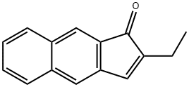 1H-Benz[f]inden-1-one,2-ethyl-(9CI) 结构式