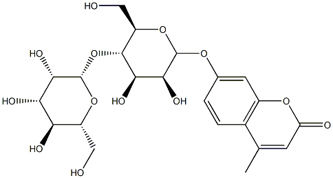 4-methylumbelliferyl alpha-mannobioside 结构式