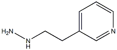 3-(2-hydrazinylethyl)pyridine 结构式