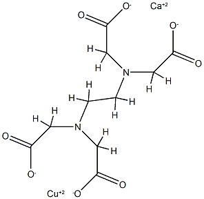 乙二胺四乙酸钙铜 结构式