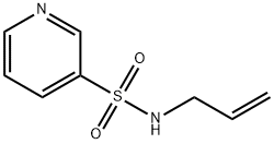 3-Pyridinesulfonamide,N-2-propenyl-(9CI) 结构式