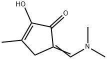 2-Cyclopenten-1-one,5-[(dimethylamino)methylene]-2-hydroxy-3-methyl-(9CI) 结构式
