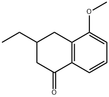 1(2H)-Naphthalenone,3-ethyl-3,4-dihydro-5-methoxy-(5CI) 结构式