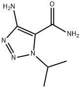 1H-1,2,3-Triazole-5-carboxamide,4-amino-1-(1-methylethyl)-(9CI) 结构式