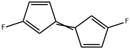 1,3-Cyclopentadiene,2-fluoro-5-(3-fluoro-2,4-cyclopentadien-1-ylidene)-(9CI) 结构式