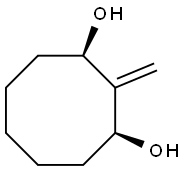 1,3-Cyclooctanediol, 2-methylene-, (1R,3S)-rel- (9CI) 结构式