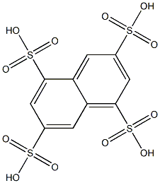 1,3,5,7-Naphthalenetetrasulfonic acid 结构式