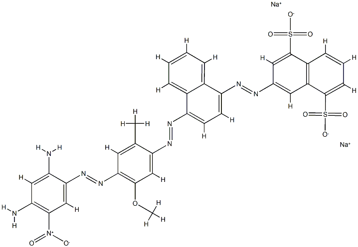 Durazol Brown 4RNS 结构式