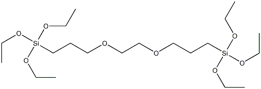 BIS(3-TRIETHOXYSILYLPROPYL)POLYETHYLENE OXIDE(25-30EO) 结构式