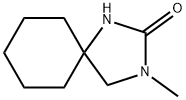 1,3-Diazaspiro[4.5]decan-2-one,3-methyl-(5CI) 结构式