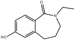 1H-2-Benzazepin-1-one,2-ethyl-2,3,4,5-tetrahydro-7-hydroxy-(9CI) 结构式