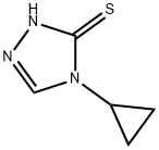 4-环丙基-2,4-二氢-3H-1,2,4-三唑-3-硫酮 结构式