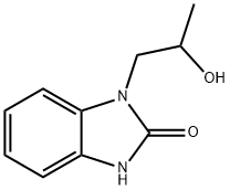 2H-Benzimidazol-2-one,1,3-dihydro-1-(2-hydroxypropyl)-(9CI) 结构式