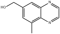 6-Quinoxalinemethanol,8-methyl-(9CI) 结构式