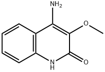 2(1H)-Quinolinone,4-amino-3-methoxy-(9CI) 结构式