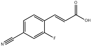 (E)-3-(4-cyano-2-fluorophenyl)acrylicacid