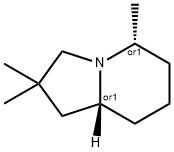 Indolizine, octahydro-2,2,5-trimethyl-, (5R,8aR)-rel- (9CI) 结构式