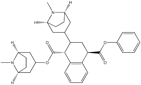 Beta-Belladonnine 结构式
