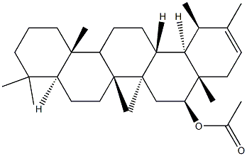 (18α)-Urs-20-en-16β-ol acetate 结构式