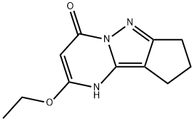 4H-Cyclopenta[3,4]pyrazolo[1,5-a]pyrimidin-4-one,2-ethoxy-1,7,8,9-tetrahydro-(9CI) 结构式