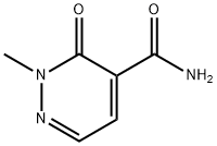 4-Pyridazinecarboxamide,2,3-dihydro-2-methyl-3-oxo-(9CI) 结构式