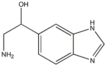 1H-Benzimidazole-5-methanol,alpha-(aminomethyl)-(9CI) 结构式